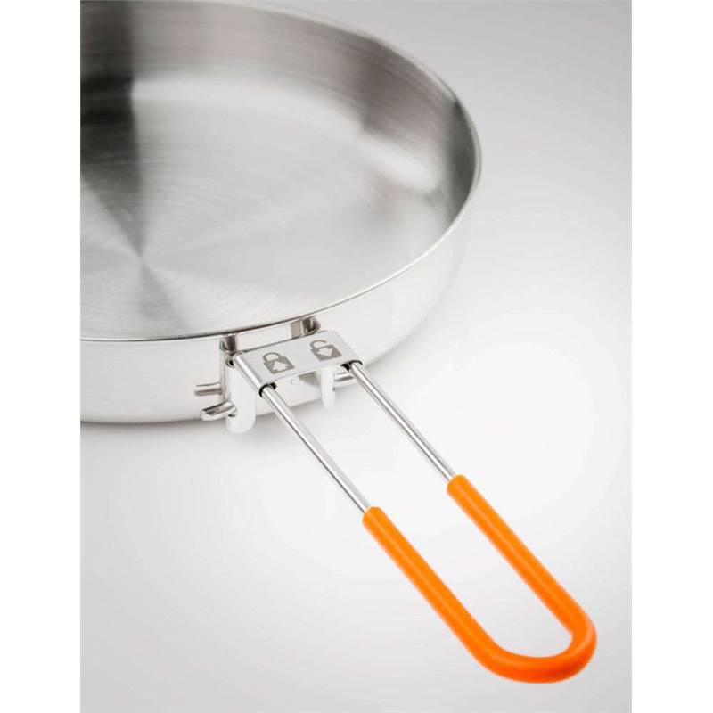 GSI Outdoors Glacier Stainless 1 Person Mess Kit-2